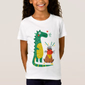 Dino & capy t-shirt (Voorkant)