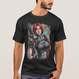 Dino Crisis Regina 1999 Survival Horror Icoon T-shirt