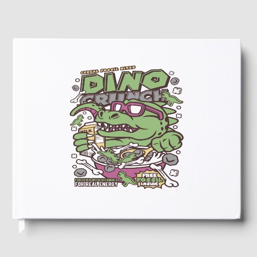 Dino Crunch Gastenboek (Voorkant)