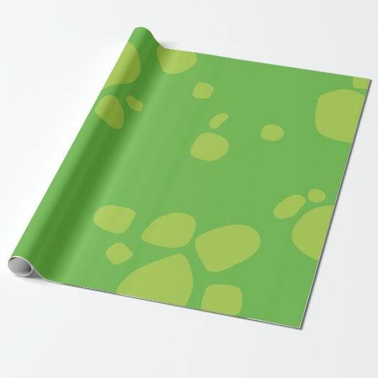 Dino Cute 1e Verjaardag Inpakpapier (Uitgerold)