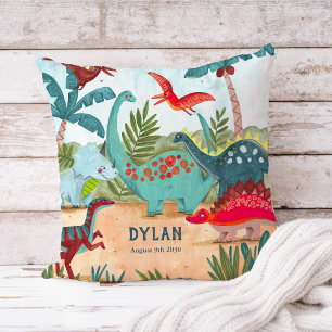 Dino cute prehistorische jungle kinderen kussen