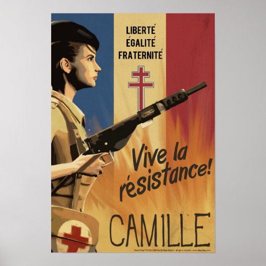 Dino D-Day: Camille Poster (Voorkant)
