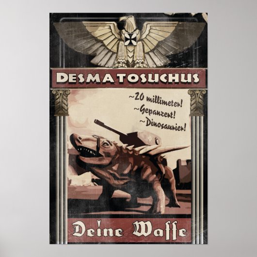 Dino D-Day: Desmatosuchus Poster (Voorkant)