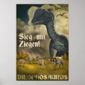 Dino D-Day: Dilophosaurus Poster (Voorkant)
