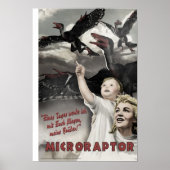Dino D-Day: Microraptor Poster (Voorkant)