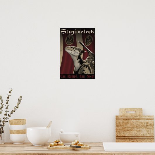 Dino D-Day: Stygimoloch Poster (Keuken)