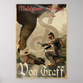 Dino D-Day: Von Graff Poster (Voorkant)