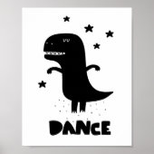 Dino dansen poster (Voorkant)