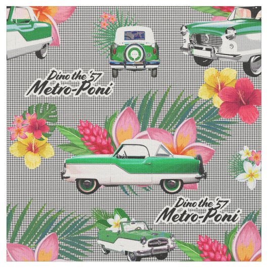 Dino de 57 Metro-Poni verbinding Stof (Close Up)