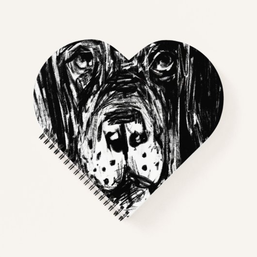 Dino de Great Dane Notitieboek (Voorkant)