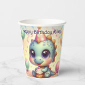 Dino Delight Papieren bekers (Voorkant)