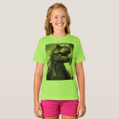 Dino Design Girls' Basic T-shirt (Voorkant volledig)