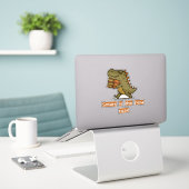  Dino Design, trending stickers (Laptop op bureau)