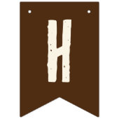 Dino Dig Dinosaurus Opgraving Gelukkige Verjaardag Vlaggetjes (Tweede vlag)