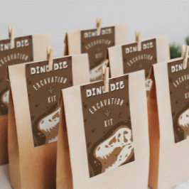 Dino Dig Dinosaurus Uitgraving Kit Favor Kaarten