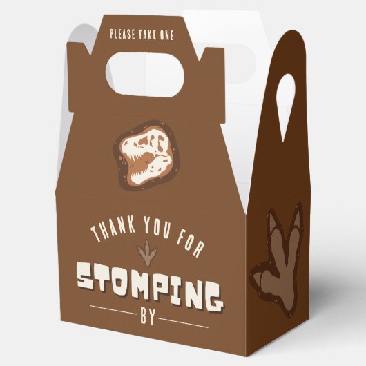 Dino Dig Dinosaurus Uitgraving Verjaardag Favoriet Bedankdoosjes (Geopend)