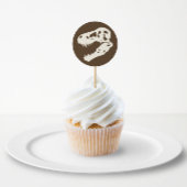 Dino Dig Dinosaurus Uitgraving Verjaardag Uitnodig Ronde Sticker