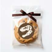 Dino Dig Dinosaurus Uitgraving Verjaardag Uitnodig Ronde Sticker