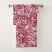 Dino Dig roze keukenset Bad Handdoek (Insitu)