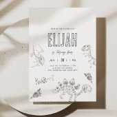 Dino Dig Verjaardag Kaart