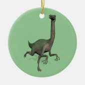 Dino Dinosaur Gallimimus Keramisch Ornament (Voorkant)