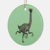 Dino Dinosaur Gallimimus Keramisch Ornament (Links)