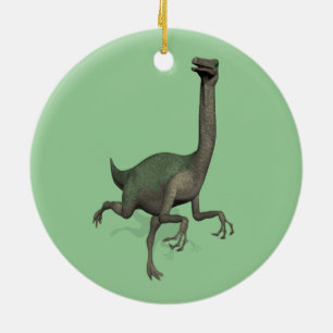 Dino Dinosaur Gallimimus Keramisch Ornament