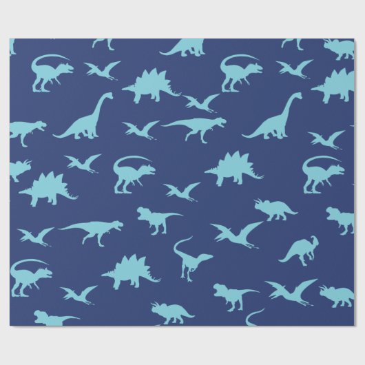 Dino Dinosaurier Cadeaupapier (Vlak)