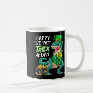 Dino Dinosaurius St Patricks Dag Gelukkige St Pat Koffiemok
