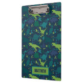 Dino Doodle Silhouettes Kinder Dinosaur Klembord (Links)