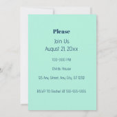 Dino draaien 2 verjaardag kaart (Achterkant)