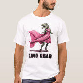Dino Drag Dinosaurus T-shirt (Voorkant)
