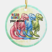 Dino Dudes Dinosaurs ornament (Voorkant)