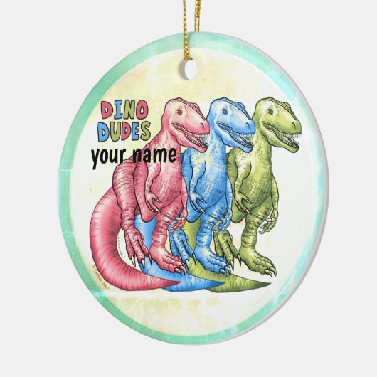 Dino Dudes Dinosaurs ornament (Links)