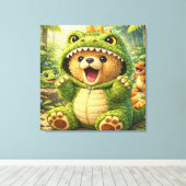 Dino Dylan Canvas Afdruk (Insitu (Houten vloer))