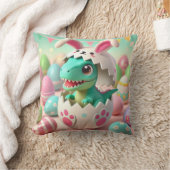 Dino Easter Surprise – Schattigee T-Rex in een Eas Kussen (Deken)