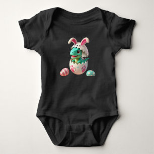 Dino Easter Surprise – Schattigee T-Rex in een Eas Romper