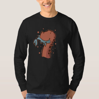 Dino eats a Fish Dinosaur Reptile T-shirt