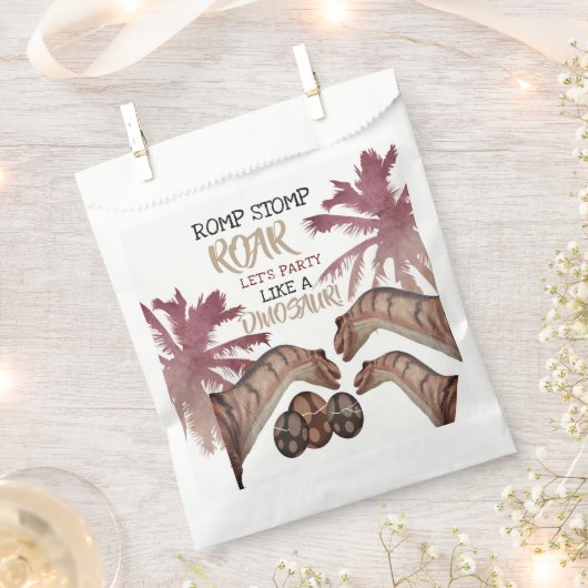 Dino Eggs, Kinderdinosaurus Verjaardagsfeest Bedankzakje (Geknipt)