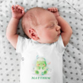 Dino-ei Watercolor Baby Body Romper