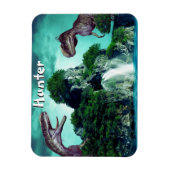 Dino-eiland magneet (Verticaal)