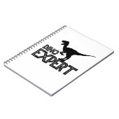 Dino Expert - Dinosaur Lovers Notitieboek (Linkerzijde)