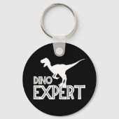 Dino Expert - Dinosaur Lovers Sleutelhanger (Voorkant)