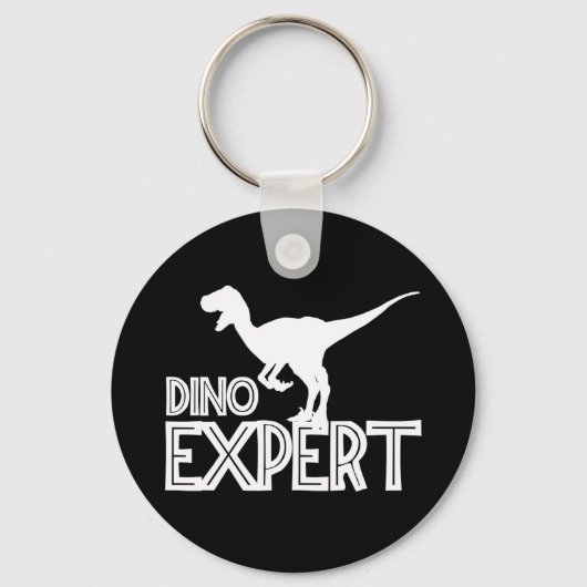 Dino Expert - Dinosaur Lovers Sleutelhanger (Voorkant)