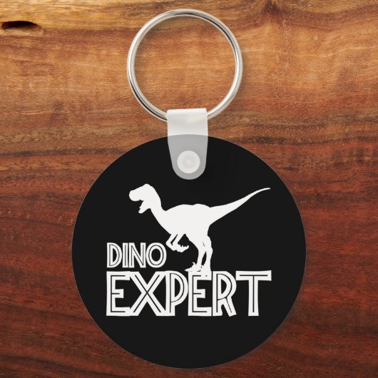 Dino Expert - Dinosaur Lovers Sleutelhanger (Voorkant)