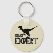Dino Expert - Dinosaur Lovers Sleutelhanger (Voorkant)