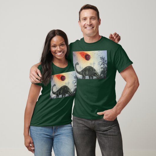 Dino-extinctie T-shirt (Unisex)