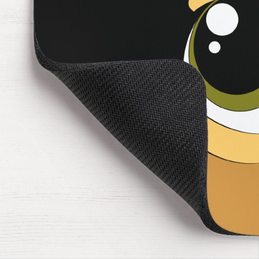 dino face mousepad muismat (Hoek)