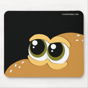 dino face mousepad muismat