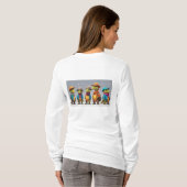 Dino Family Adventure T-shirt (Achterkant volledig)